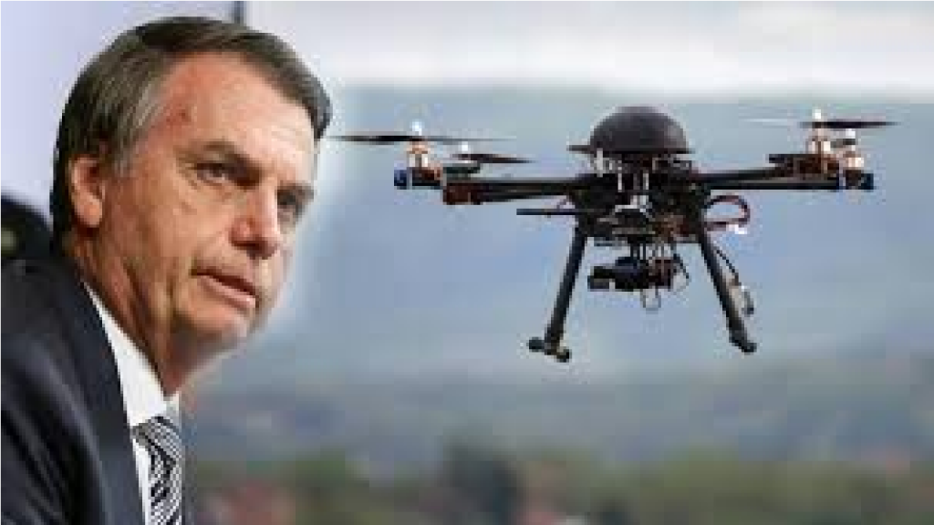 Bolsonaro defende 'drones na linha de tiro com marginais' para preservar policiais em operações