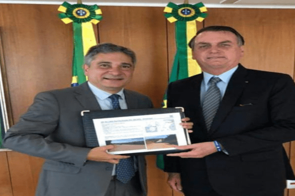 Deputado Coronel Sandro se reúne com Presidente Jair Bolsonaro