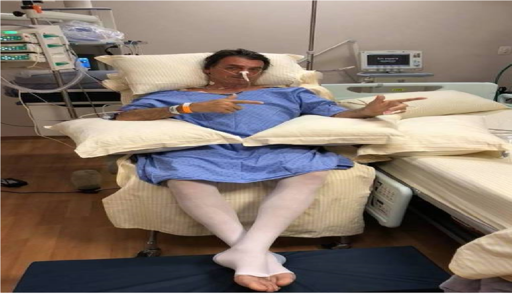 Bolsonaro dá entrada em hospital para passar por quarta cirurgia