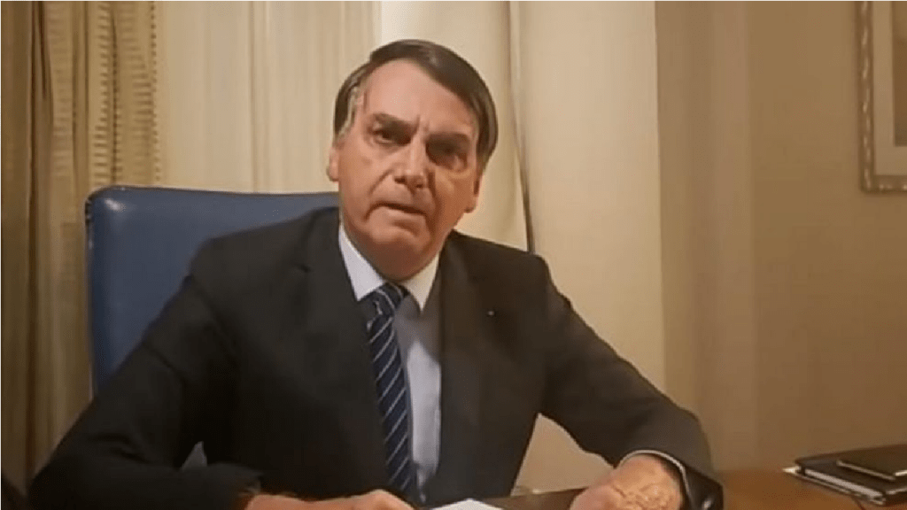 Bolsonaro faz vídeo revoltado criticando rede Globo e Wilson Witzel sobre caso Marielle