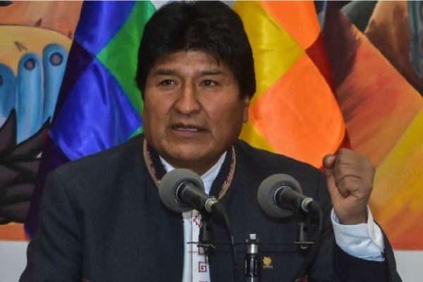 Itamaraty diz que Brasil não reconhece reeleição de Evo Morales na Bolívia