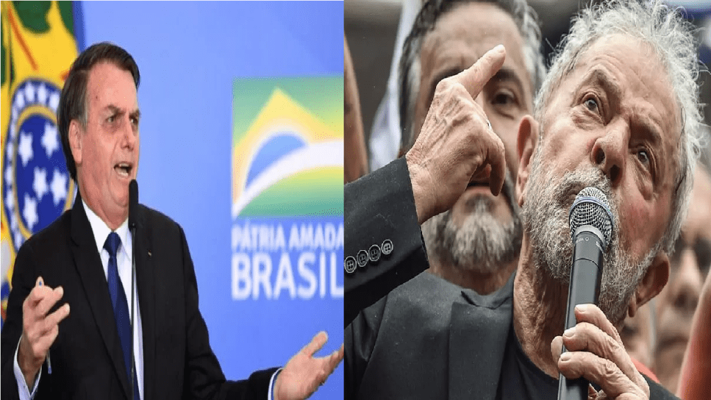 Bolsonaro rebate críticas de Lula e diz que não responderá a criminosos que por ora estão soltos
