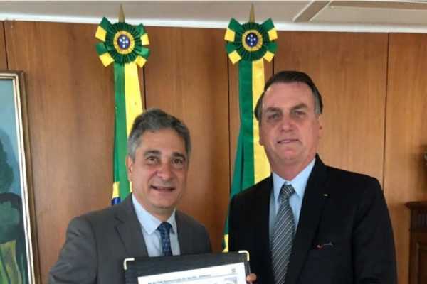 Coronel Sandro e Jair Bolsonaro juntos na Aliança Pelo Brasil