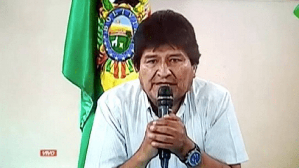 "Os golpistas destroem o Estado de Direito" afirma Evo Morales