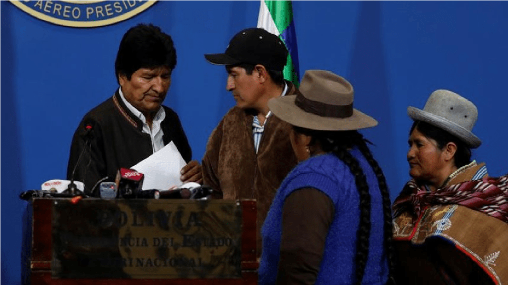 Polícia boliviana diz que não existe mandato para prender Morales