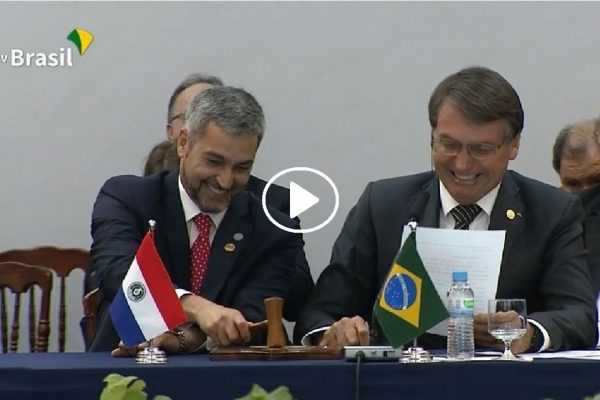 Cúpula do Mercosul: Bolsonaro diz para Mario Abdo "Sua liderança será de extremo valor"