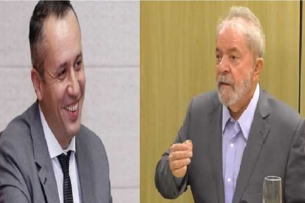 Antes de ser demitido, ex-secretário brinca com boneco que 'assassina Lula'