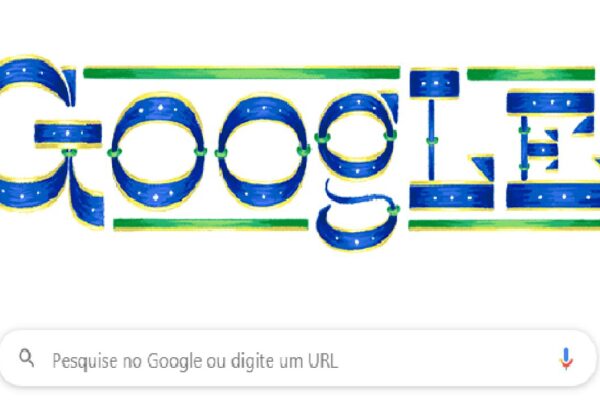 Google muda Doodle em homenagem ao Dia da Independência do Brasil
