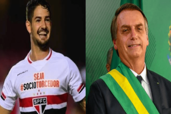 Alexandre Pato, do São Paulo, declara: “Brasil acima de tudo; Deus acima de todos”