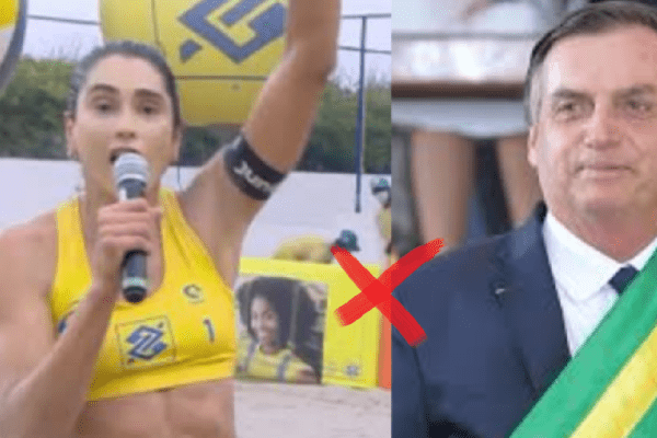 Deu ruim: Denúncia pede pena máxima a jogadora que gritou “Fora, Bolsonaro”