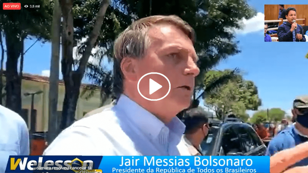 Presidente Bolsonaro se Irrita em Coletiva e Desabafa "O Brasil Tá Dando Certo!"