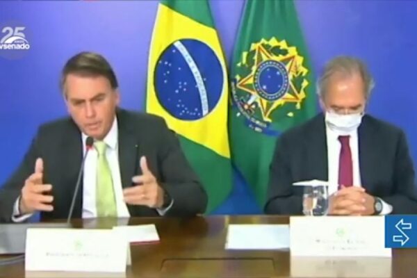 "Até quando podemos aguentar essa irresponsabilidade do ‘lockdown’?", questiona Bolsonaro