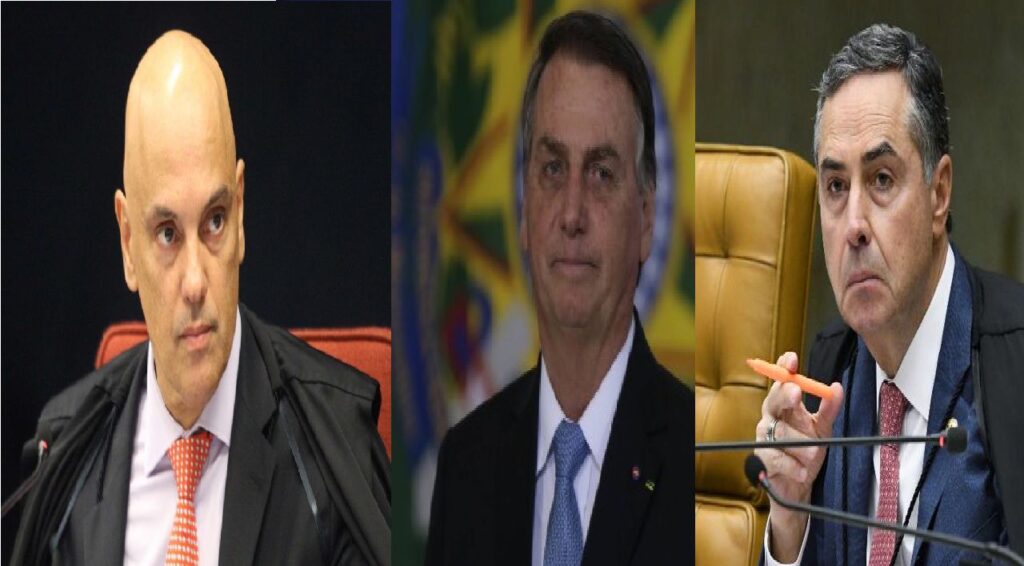 Presidente Bolsonaro irá acionar o Senado contra Moraes e Barroso
